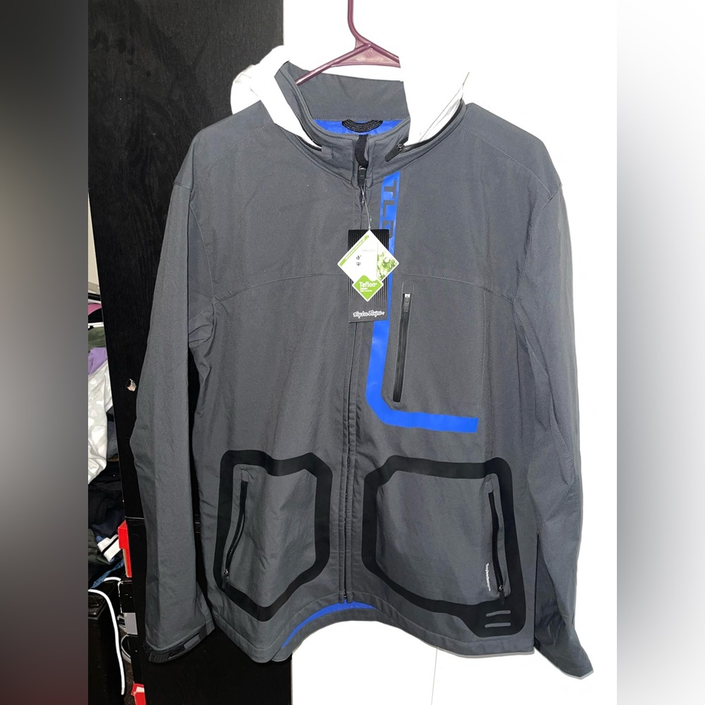 Troy Lee Designs TLD Eversion WP 3-Layer Bonded Jacket Charcoal Size Large
